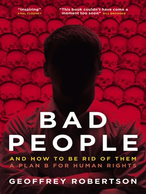 cover image of Bad People